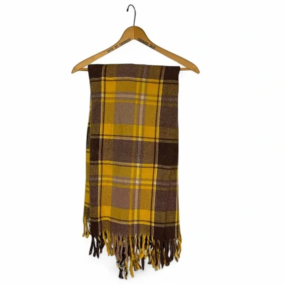 LK New Vintage Wool Stadium Game Day Throw Blanket 50x50 Faribo MN Maroon Gold - Picture 1 of 13